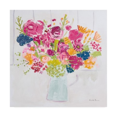 Farida Zaman 'Bouquet For You Bright' Canvas Art,35x35